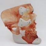 3D printed skull model with implant features